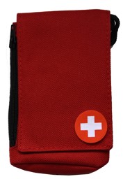 Bild von S Schweizer Kreuz Handytasche mit Aufnäher klein